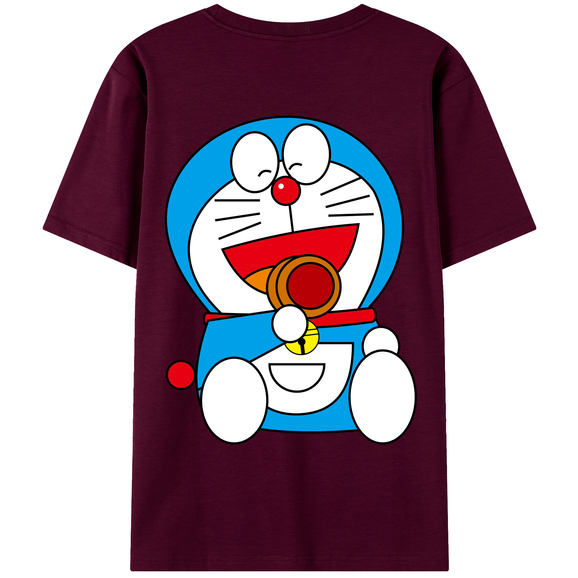 （画像用） ドラえもん Doraemon レディース半袖Tシャツ(バックプリント)